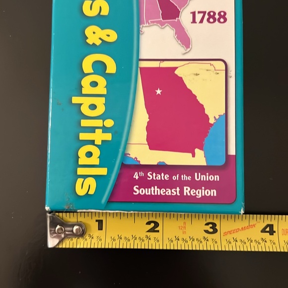 States and Capitals Flash Cards - Picture 4 of 5